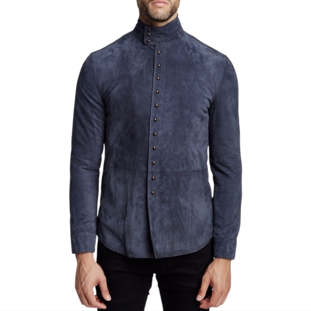 🌟Rare🌟Lightweight Suede Shirt Jacket
